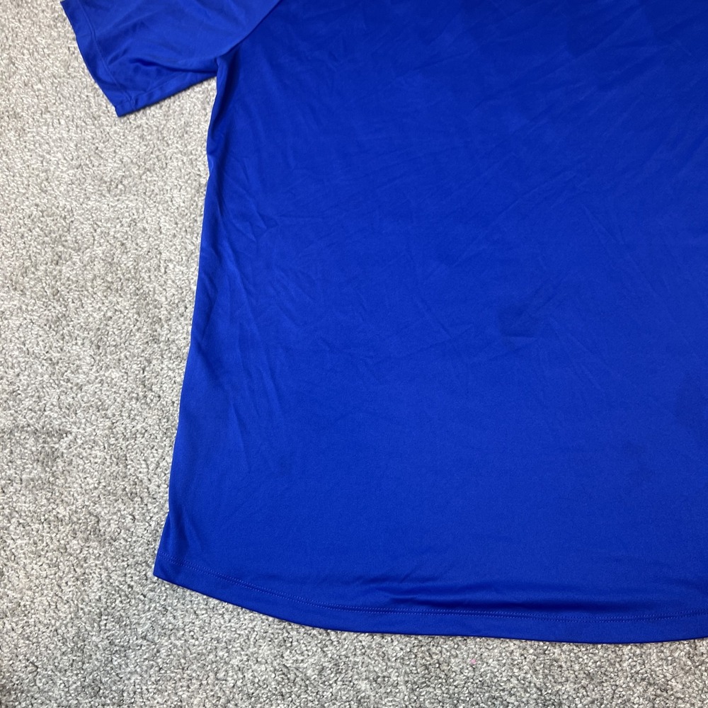 Under Armour‎ Shirt Mens Large Blue Loose Fit Athletic Graphic Tee Lightweight - Picture 7 of 10